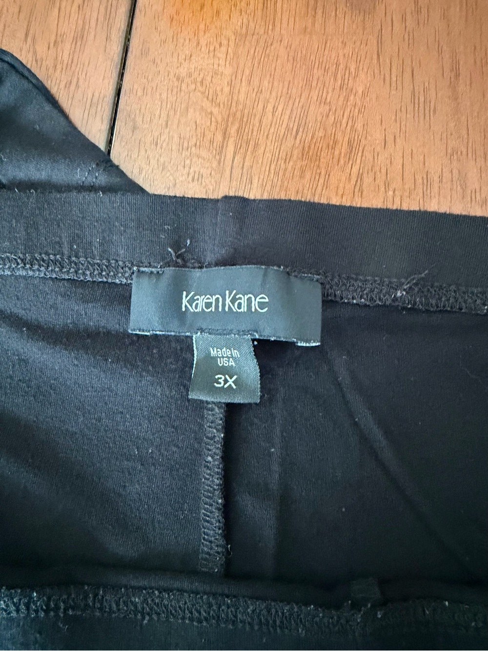 Karen Kane Black Stretch Top - 3X